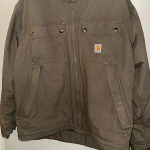 Carhartt jacket size large loose fitting